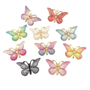 Ganchos de Mariposa x 2