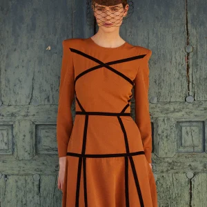 Vestido Ruana Calabaza