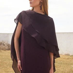 Vestido Carlota Berenjena