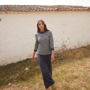 Vestido Leonor Marino