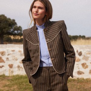 Chaqueta Margaret Marrón