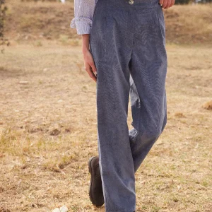 Pantalón Betto Pana Azul