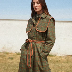 Gabardina Leonora Verde