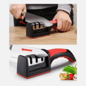 Afilador de cuchillo portatil para cocina, Afilador de Cuchillos de Mano