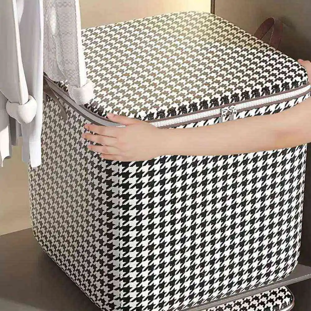 Cesta multiuso de almacenamiento con cierre Bolsa de ahorro de espacio a prueba de polvo - Imagen 4