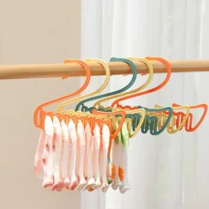 Colgador de medias secado de calcetines, rejilla para calcetines con múltiples clips