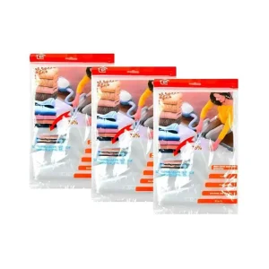 Combo 3 bolsas compresoras 70×100 cm