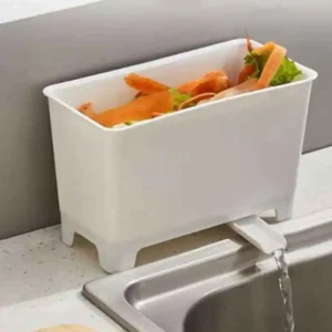 Cubo de residuos de drenaje Colador de fregadero de cocina