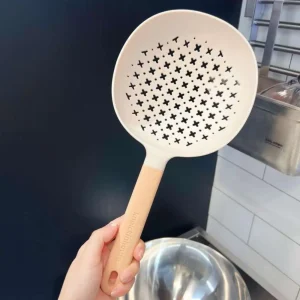 Cuchara colador resistente a altas temperaturas