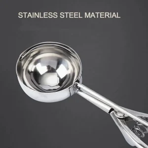 Cuchara de helado de acero inoxidable 201 Ice Cream antiadherente Pequeña ST