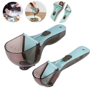 Cuchara Medidora con Regla de Medición para Solidos y Líquidos