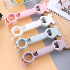 Destapador 4 en 1 abridor de latas modelo Oso