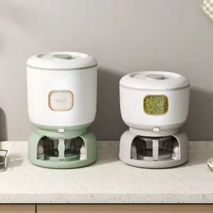 Dispensador de arroz de almacenamiento de granos de cocina sellado resistente a la humedad almacenamiento de huevos multifuncional