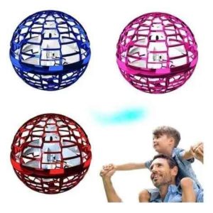 FlyNova Bola Voladora con Luces Rojo