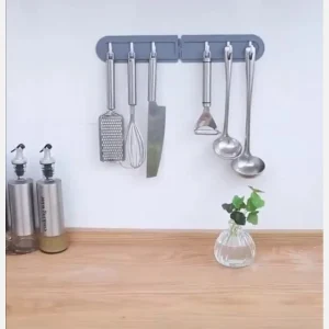 Gancho perchero organizador autoadhesivo multiuso