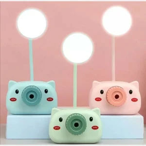 Lámpara Led de Escritorio con Tajador, Lámpara de Lectura con cable USB