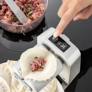 Maquina para hacer empanadas molde recargable Artefacto eléctrico automático para hacer dumplings