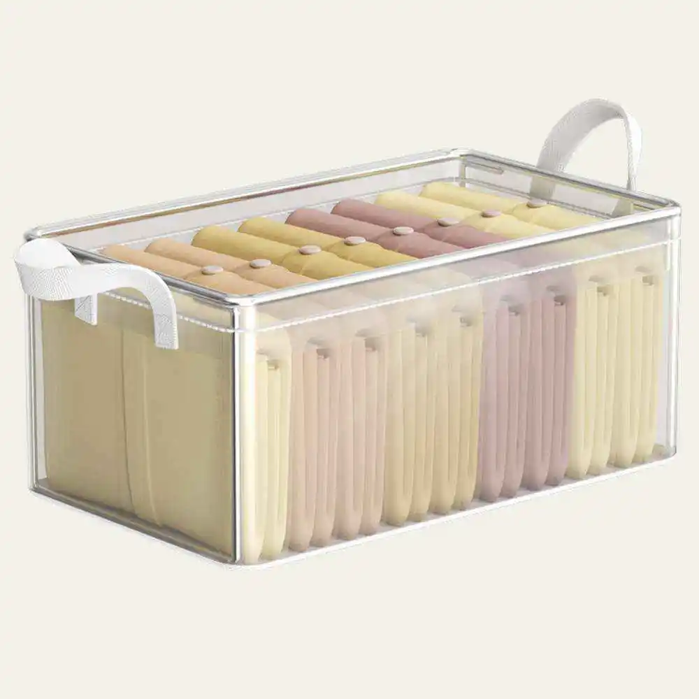 Organizador Transparente con varilla Caja de almacenamiento multiuso - Imagen 7