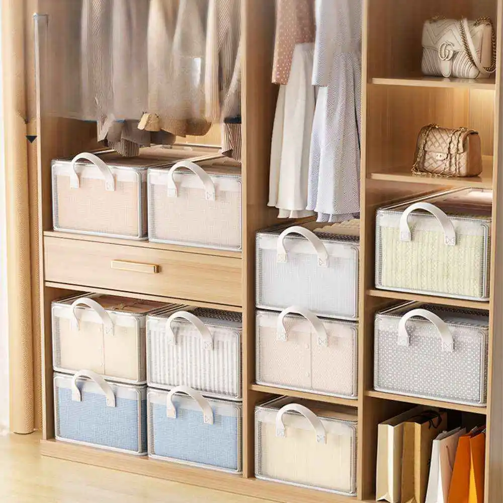 Organizador Transparente con varilla Caja de almacenamiento multiuso - Imagen 6