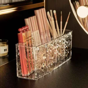 Organizador acrílico con 4 separaciones