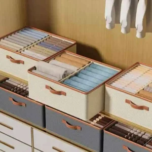 Organizador de armario grande doble compartimiento