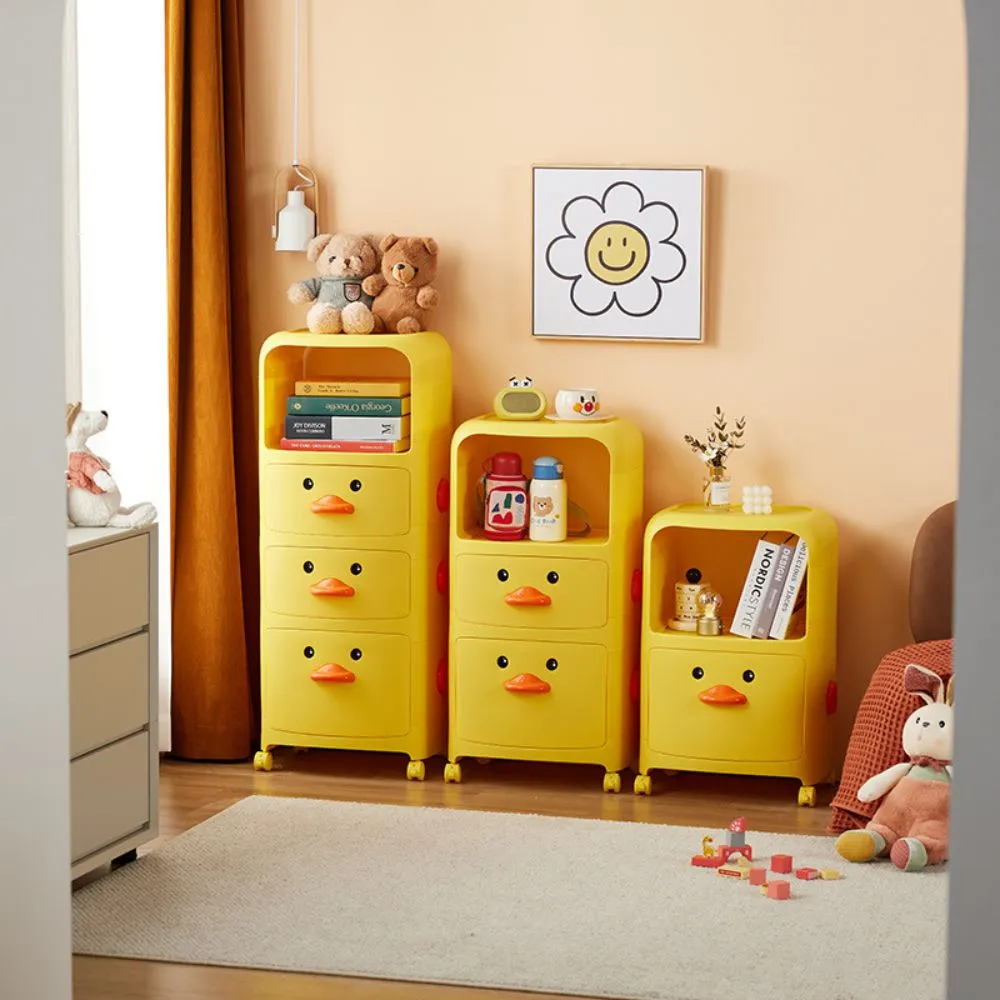 Organizador multifuncional modelo Pato con Cajones y ruedas 2 Niveles - Imagen 5