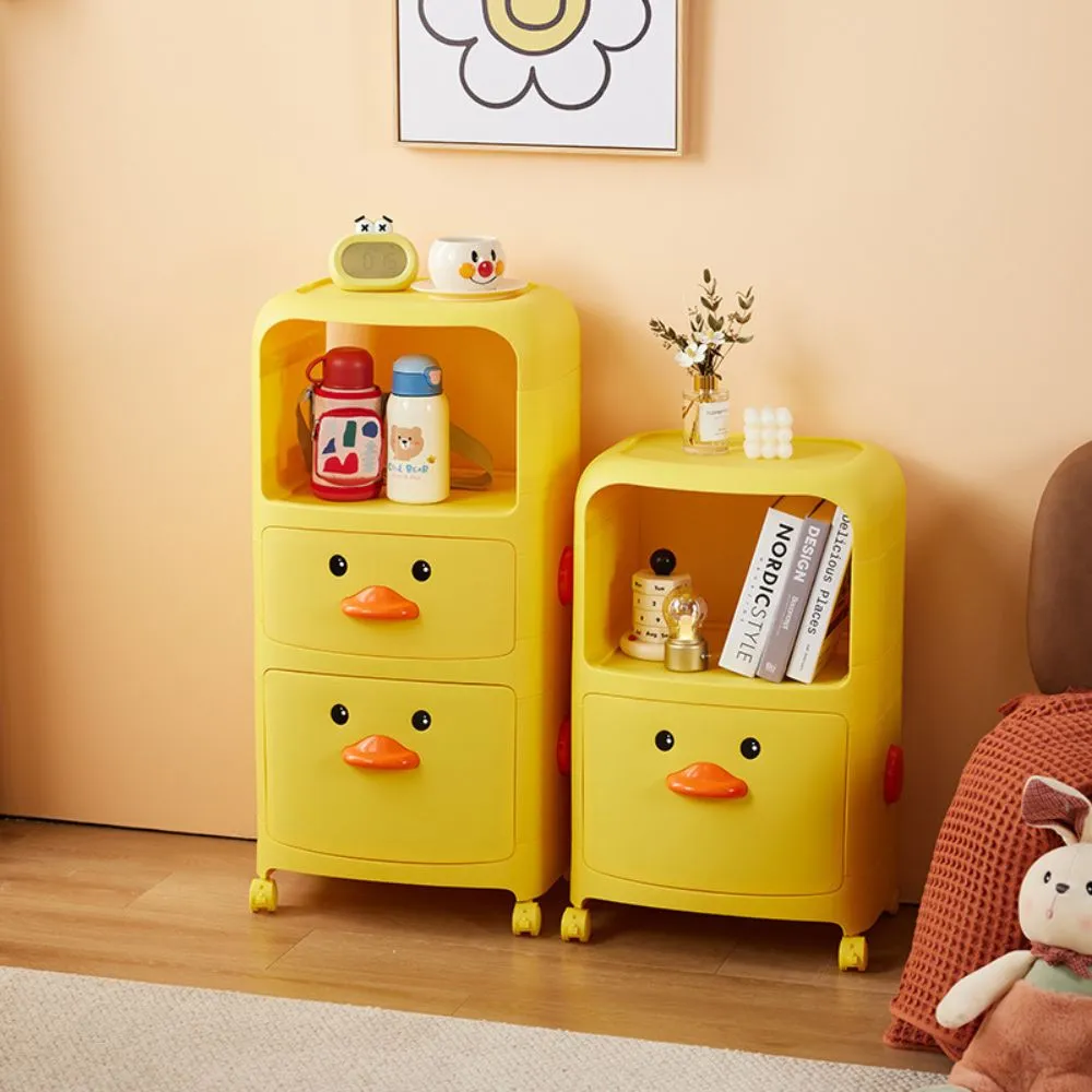 Organizador multifuncional modelo Pato con Cajones y ruedas 2 Niveles - Imagen 3