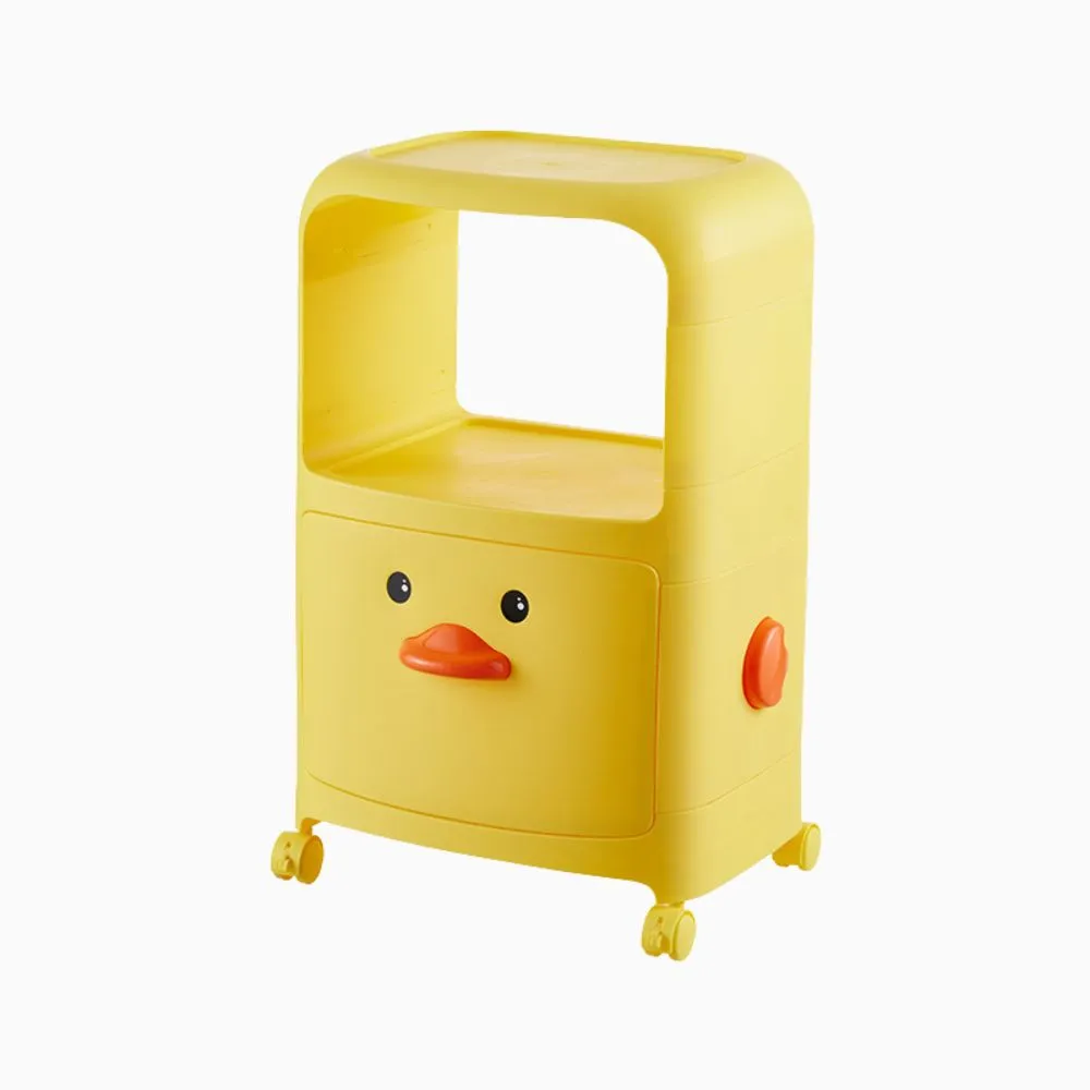 Organizador multifuncional modelo Pato con Cajones y ruedas 2 Niveles - Imagen 2