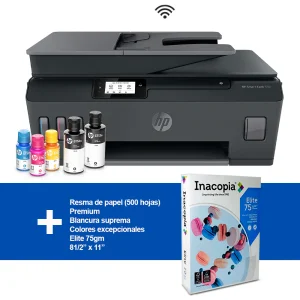 Combo impresora Smart Tank 530 HP multifuncional + Resma de papel Elite 75gm 81/2” x 11”