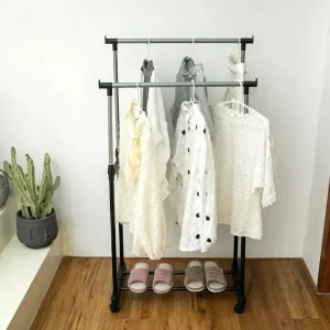 Perchero colgador de ropa portátil desarmable