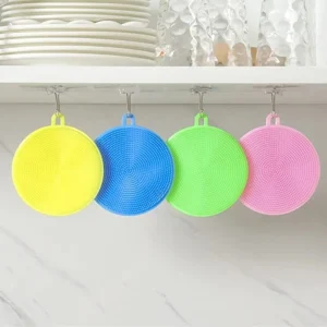 Set de 2 cepillos lava vajillas silicona