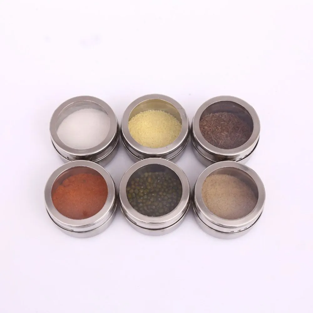 Set de 6 condimenteros magnéticos con parante en la base - Imagen 9