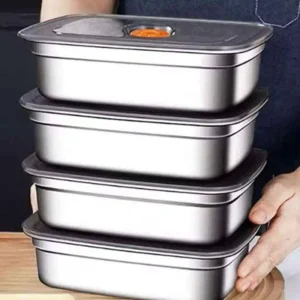 Vianda conservador de alimentos hermético Contenedor de acero inoxidable