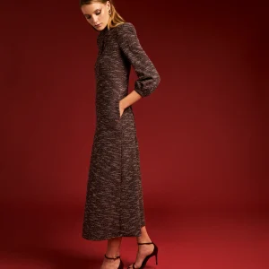 Vestido Boneta burdeos