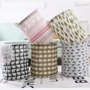 Cesto plegable de almacenamiento de ropa