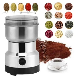 Molinillo Eléctrico de 4 Aspas Triturador de Café y Granos