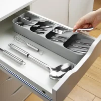 Organizador porta cubiertos lineal cajón ST