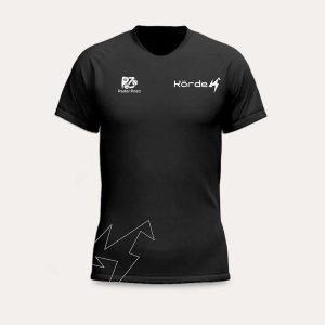 Camiseta Deportiva Padel Pozo Negra