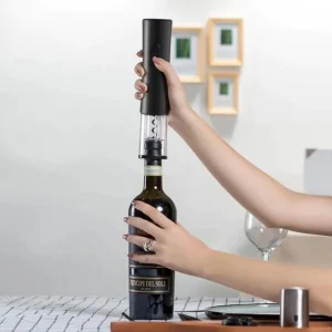 Sacacorchos automático destapador de botella de vino