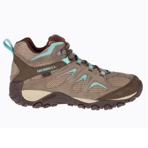 Botín Waterproof Mujer Yokota 2 Mid Café Merrell