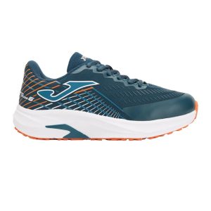 Zapatilla Running Kids Super Cross Azul Marino Blanco Joma