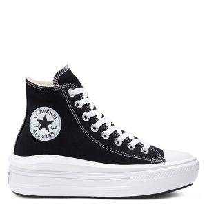 Zapatilla Mujer Chuck Taylor All Star Move Negra Converse