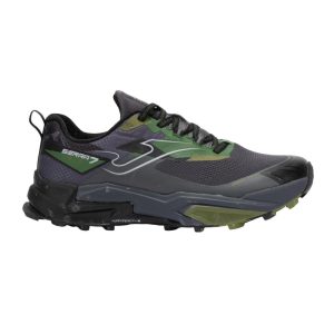 Zapatilla Trail Running Hombre Sierra Negro Oliva  Joma