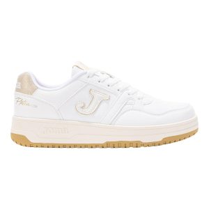 Zapatilla Urbana Mujer C. Platea Low Blanco Oro Joma