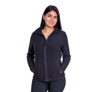 Chaqueta Polar Mujer Macarena Negro Sphere Pro