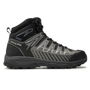Zapatilla Waterproof Hombre Thunder Mid Negro Gris Trezeta