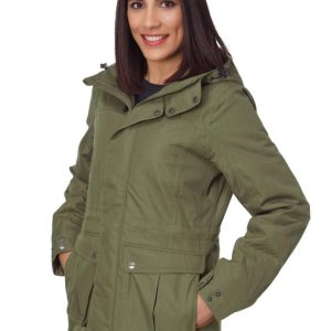 Chaqueta Mujer Andorra Therm Oliva Aparso