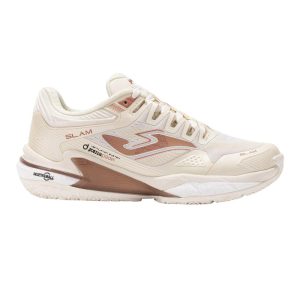 Zapatilla Pádel Mujer Slam Lady 24 Beige Joma