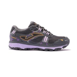 Zapatilla Trail Running Mujer Shock Gris Joma