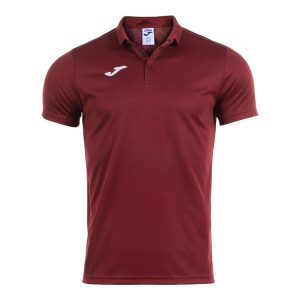 Polera Polo Hombre Hobby Burdeo Joma